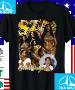 SZA Good Days RB Singer Vintage Style Collage Shirt3