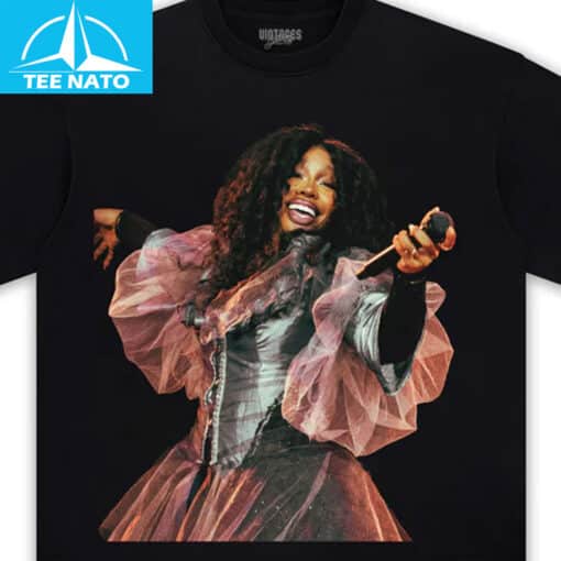 SZA Live Concert Performance Shirt