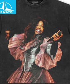 SZA Live Concert Performance Shirt3