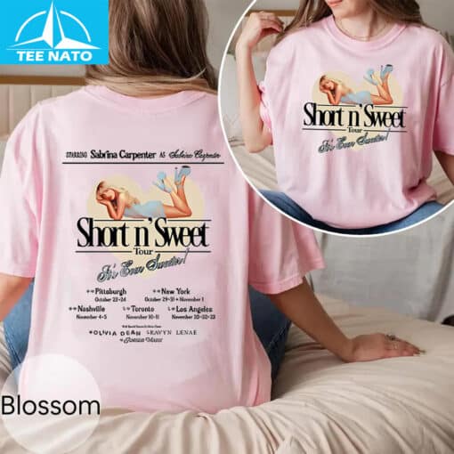 Sabrina Carpenter Short N Sweet Tour 2025 Shirt - Image 5