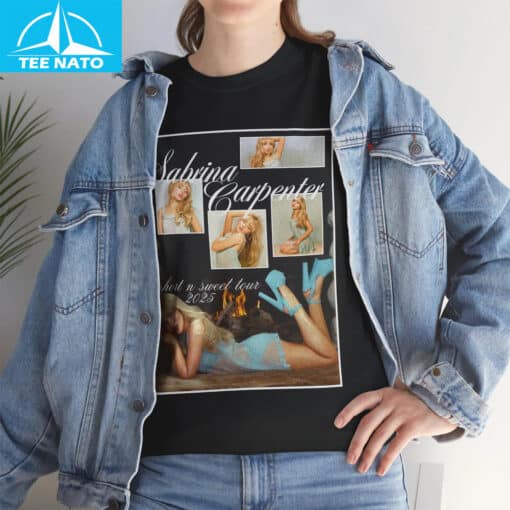 Sabrina Carpenter Short n' Sweet 2025 Tour Shirt - Image 4
