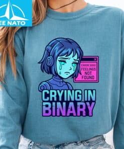 Sad Robot Girl Shirt1