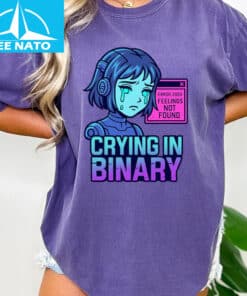 Sad Robot Girl Shirt2