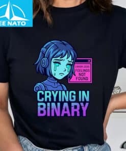 Sad Robot Girl Shirt3