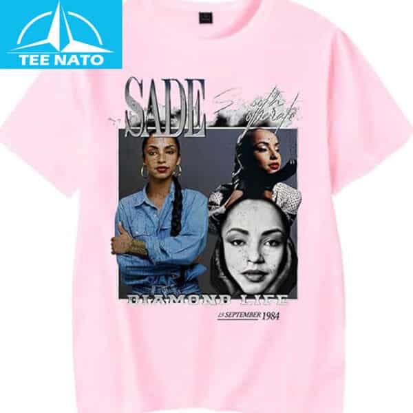 Sade Adu Diamond Life Album 1984 T-Shirt