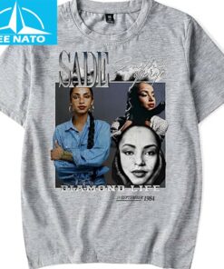 Sade Adu Diamond Life Album 1984 T Shirt2
