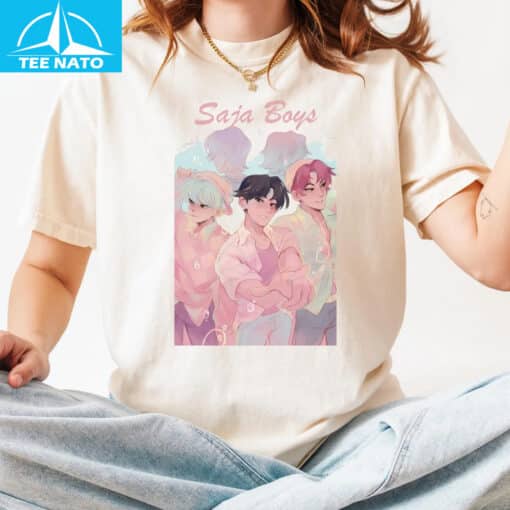Saja Boys Kpop Demon Hunters Shirt - Image 4
