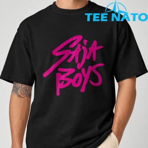Saja Boys Logo KPop Demon Hunters Shirt - Image 8