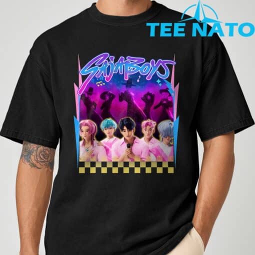 Sajaboys Kpop Demon Hunter T-Shirt - Image 9