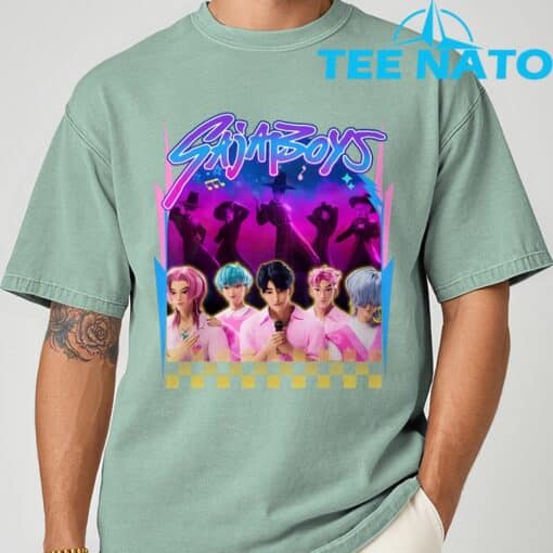 Sajaboys Kpop Demon Hunter T-Shirt - Image 8