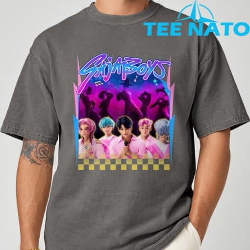 Sajaboys Kpop Demon Hunter T-Shirt - Image 4