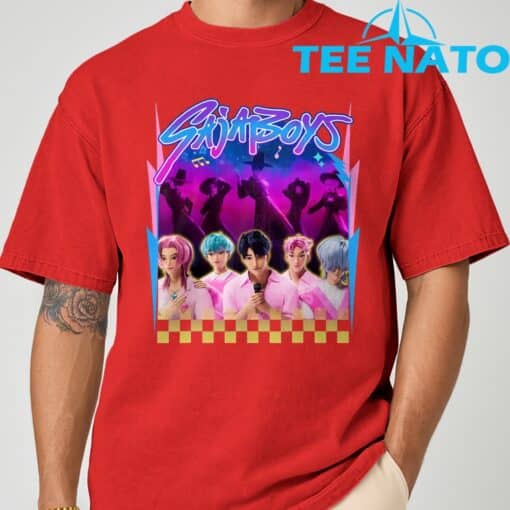 Sajaboys Kpop Demon Hunter T-Shirt - Image 3