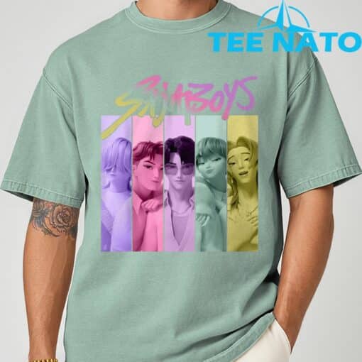 Sajaboys Vontage Kpop Demon Hunter T-Shirt - Image 8