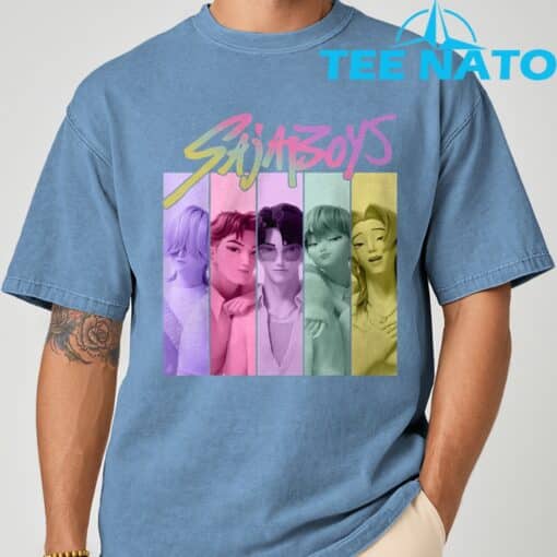 Sajaboys Vontage Kpop Demon Hunter T-Shirt - Image 7