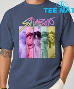 Sajaboys Vontage Kpop Demon Hunter T Shirt 5