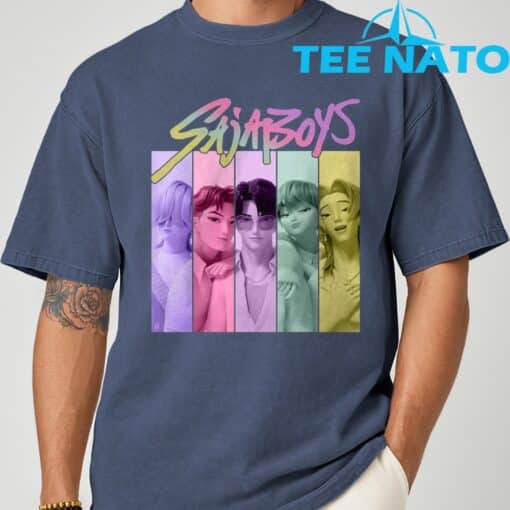 Sajaboys Vontage Kpop Demon Hunter T-Shirt - Image 6