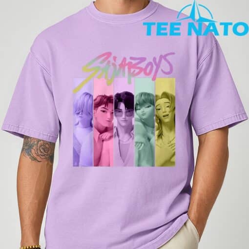 Sajaboys Vontage Kpop Demon Hunter T-Shirt - Image 5