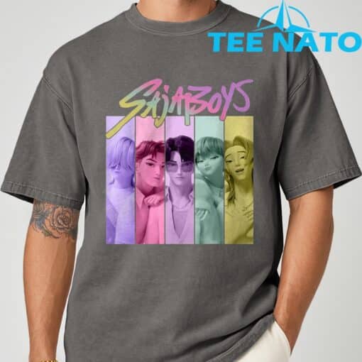 Sajaboys Vontage Kpop Demon Hunter T-Shirt - Image 4