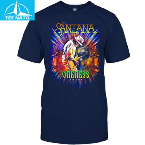 Santana Oneness 2025 Tour Dates Shirt - Image 5
