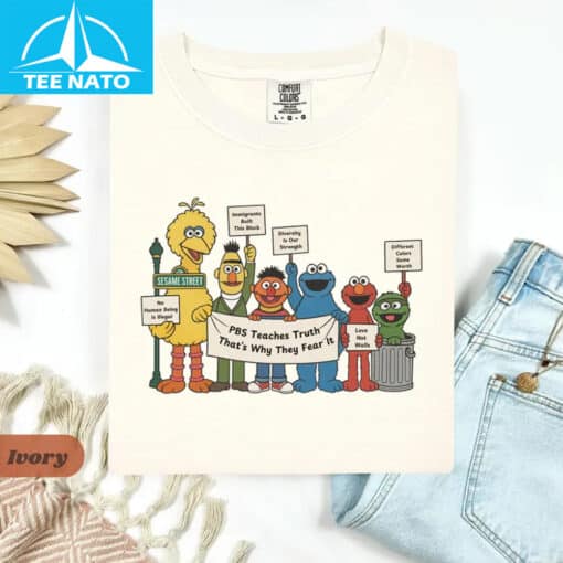 Save PBS Political Protest Shirt - Image 3