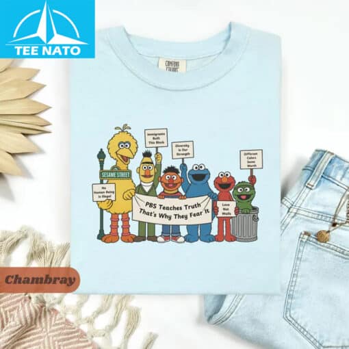Save PBS Political Protest Shirt - Image 4