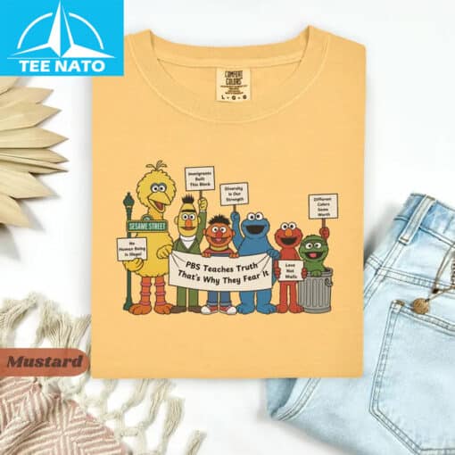 Save PBS Political Protest Shirt - Image 5