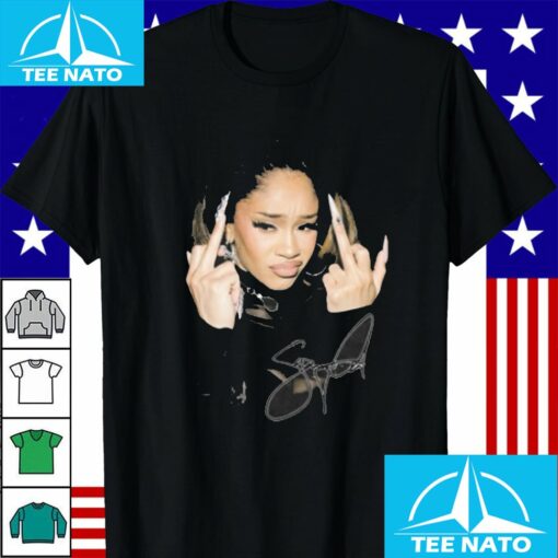 Sayaa Middle Finger Signature Shirt - Image 2