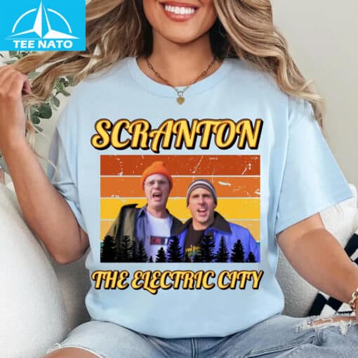 Scranton The Electric City Shirt - Image 3