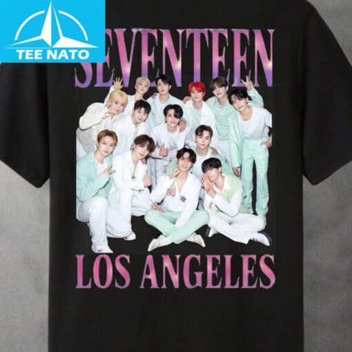 Seventeen Los Angeles Bootleg Tour Shirt - Image 3
