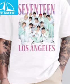 Seventeen Los Angeles Bootleg Tour Shirt3