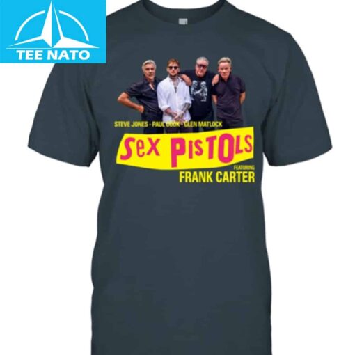 Sex Pistols Featuring Frank Carter Tour Dates Shirt - Image 2
