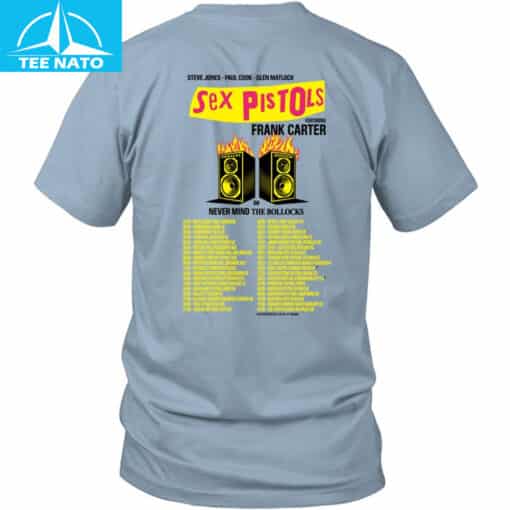 Sex Pistols Frank Carter 2025 Tour Dates Shirt - Image 6