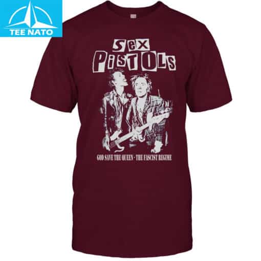 Sex Pistols God Save The Queen The Fascist Regime Shirt - Image 4