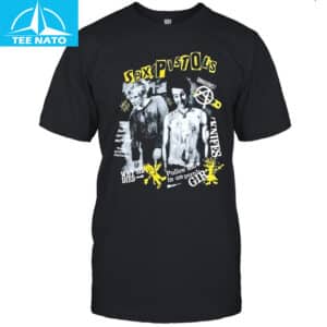 Sex Pistols Newspaper Collage Shirt 14 Sex Pistols Newspaper Collage Shirt