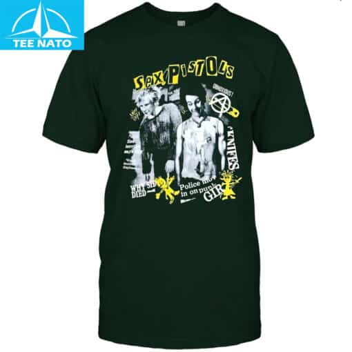 Sex Pistols Newspaper Collage Shirt - Image 3