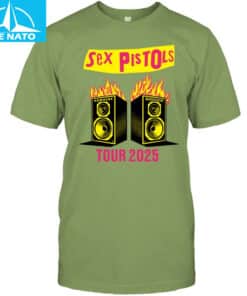 Sex Pistols Tour 2025 Speaker Graphic Shirt2
