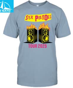 Sex Pistols Tour 2025 Speaker Graphic Shirt3