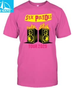 Sex Pistols Tour 2025 Speaker Graphic Shirt4
