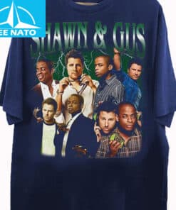 Shawn Gus Psych TV Show Vintage Style Character Shirt1
