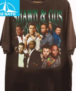 Shawn Gus Psych TV Show Vintage Style Character Shirt2