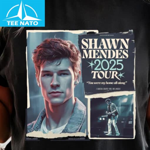 Shawn Mendes 2025 Tour Shirt
