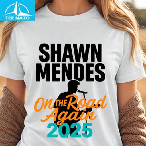 Shawn Mendes 2025 Tour Shirt