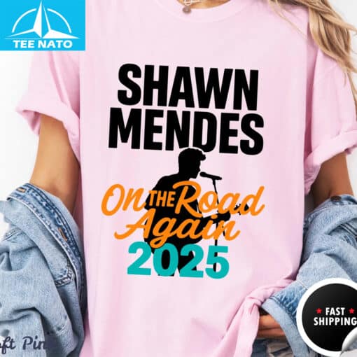 Shawn Mendes 2025 Tour Shirt - Image 4