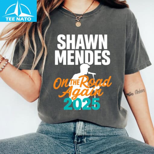 Shawn Mendes 2025 Tour Shirt - Image 5