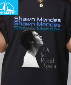 Shawn Mendes On The Road Again Pop Music Shirt1