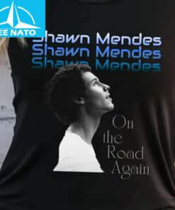 Shawn Mendes On The Road Again Pop Music Shirt2