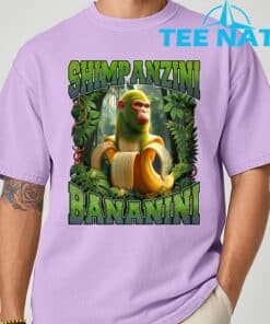 Shimpanzini Bananini Italian Brainrot Chimpanzee and Banana Shirt 5