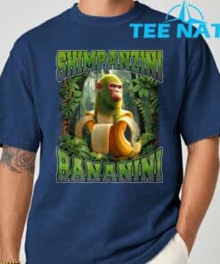 Shimpanzini Bananini Italian Brainrot Chimpanzee and Banana Shirt 8