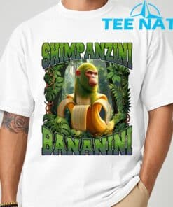 Shimpanzini Bananini Italian Brainrot Chimpanzee and Banana Shirt 9