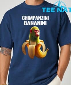 Shimpanzini Bananini Italian Brainrot Chimpanzee and Banana TShirt 9